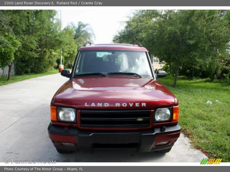 Rutland Red / Granite Gray 2000 Land Rover Discovery II