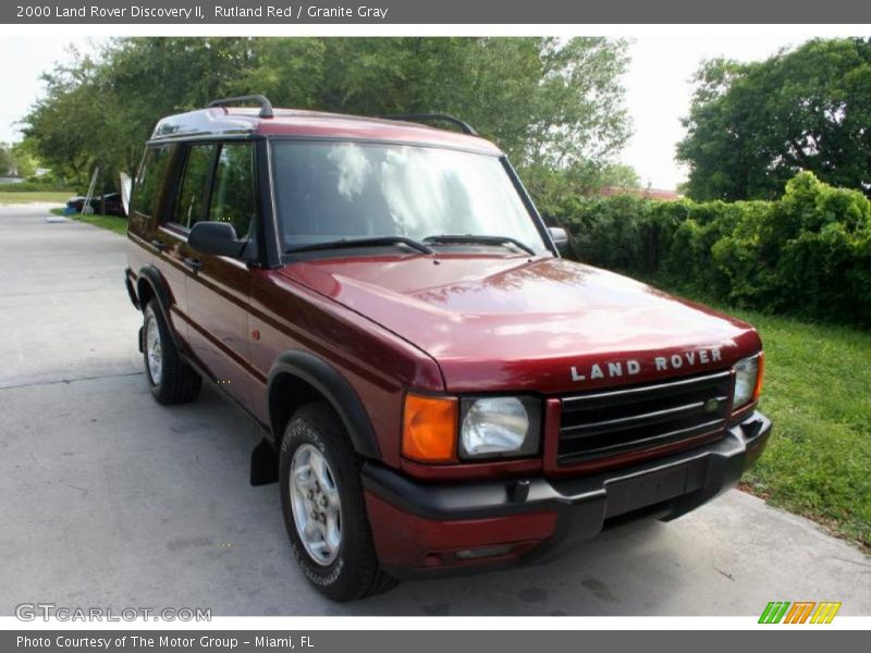 Rutland Red / Granite Gray 2000 Land Rover Discovery II