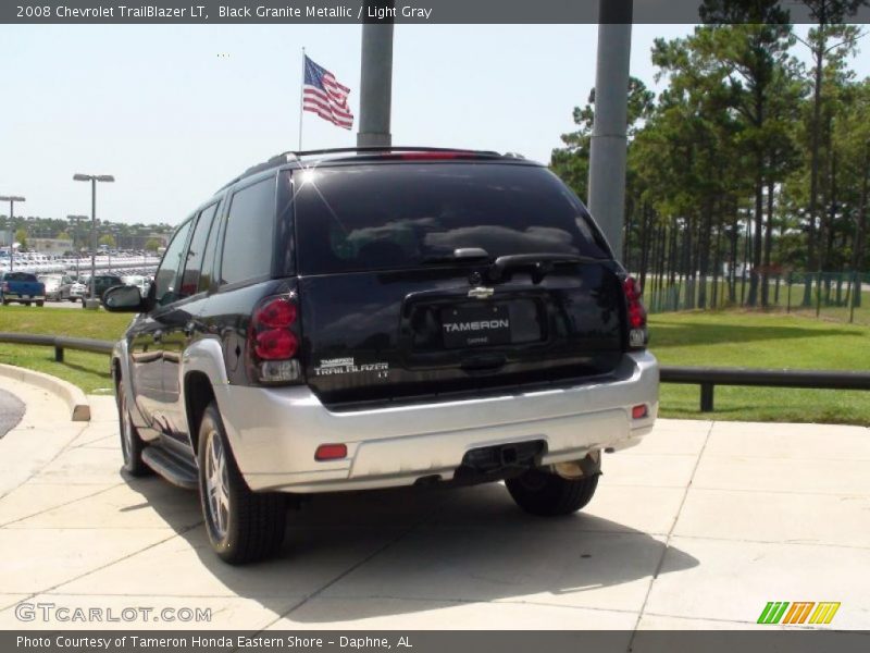 Black Granite Metallic / Light Gray 2008 Chevrolet TrailBlazer LT