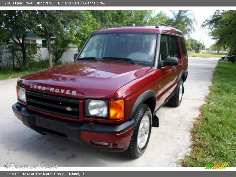 Rutland Red / Granite Gray 2000 Land Rover Discovery II