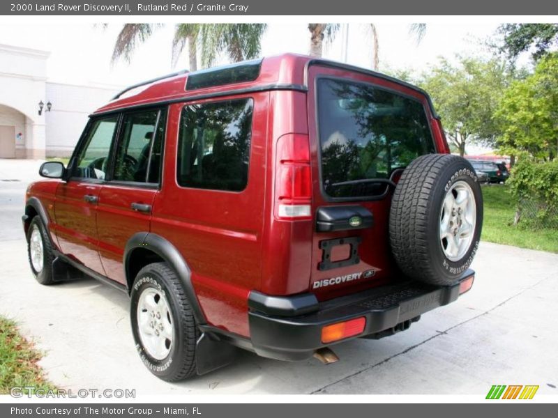 Rutland Red / Granite Gray 2000 Land Rover Discovery II