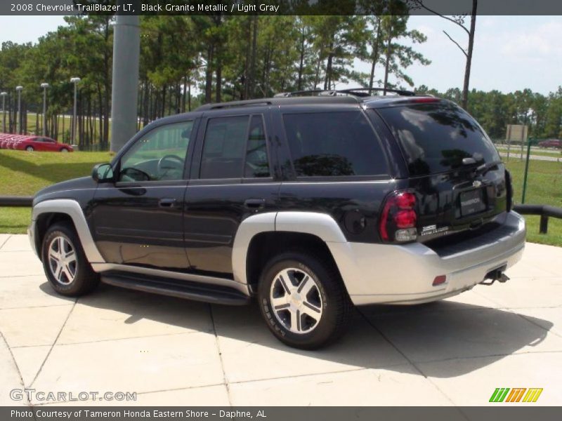 Black Granite Metallic / Light Gray 2008 Chevrolet TrailBlazer LT