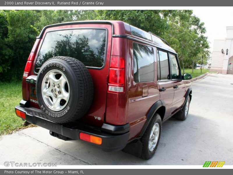 Rutland Red / Granite Gray 2000 Land Rover Discovery II