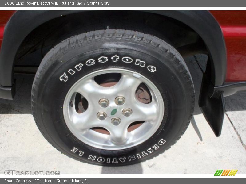 Rutland Red / Granite Gray 2000 Land Rover Discovery II