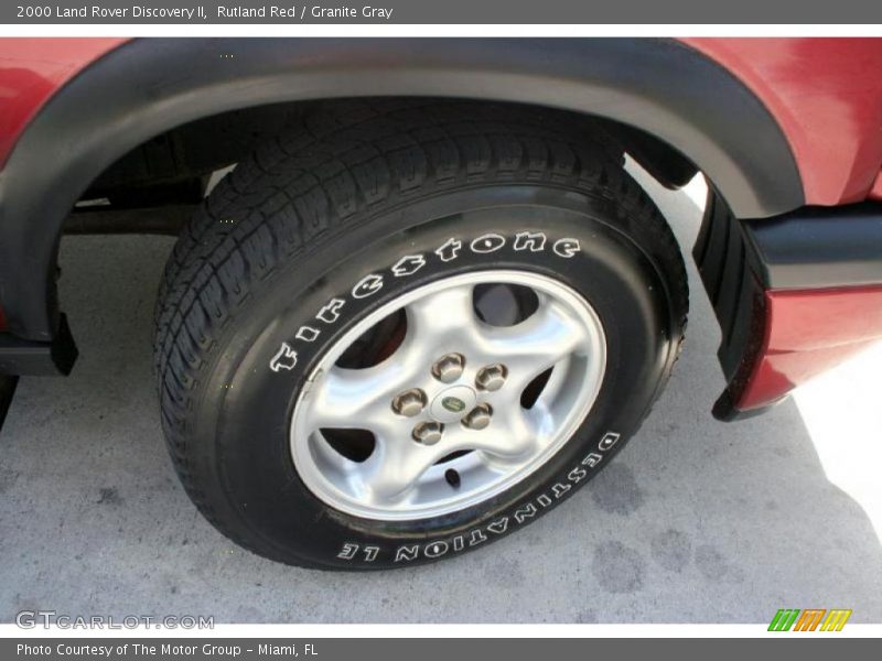 Rutland Red / Granite Gray 2000 Land Rover Discovery II