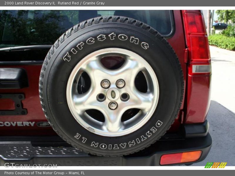 Rutland Red / Granite Gray 2000 Land Rover Discovery II