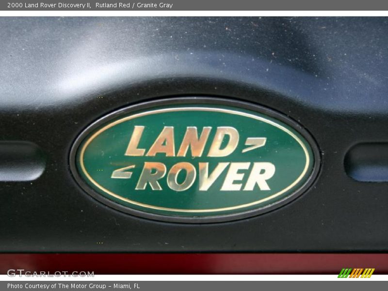 Rutland Red / Granite Gray 2000 Land Rover Discovery II