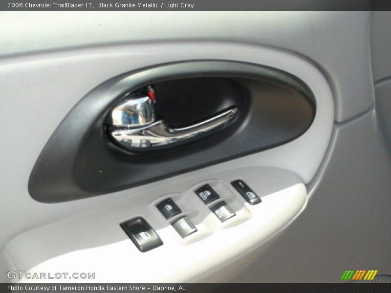 Black Granite Metallic / Light Gray 2008 Chevrolet TrailBlazer LT
