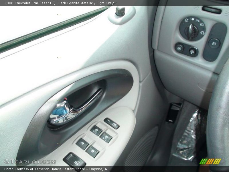 Black Granite Metallic / Light Gray 2008 Chevrolet TrailBlazer LT