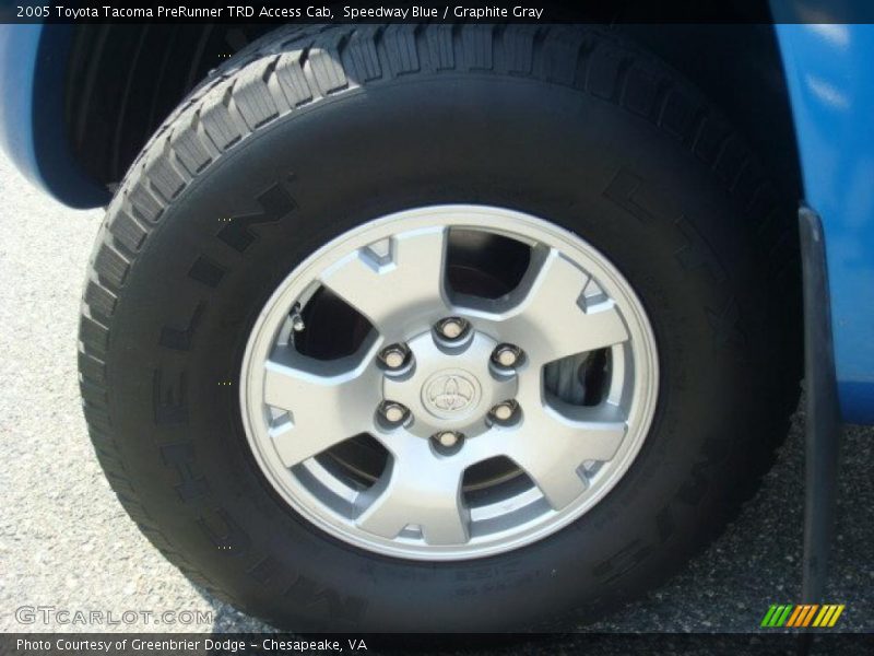 Speedway Blue / Graphite Gray 2005 Toyota Tacoma PreRunner TRD Access Cab