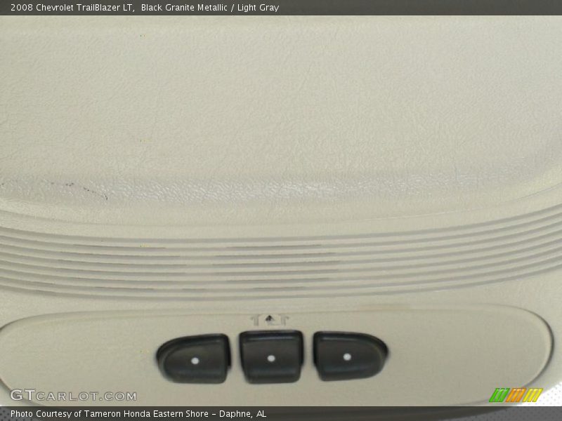 Black Granite Metallic / Light Gray 2008 Chevrolet TrailBlazer LT