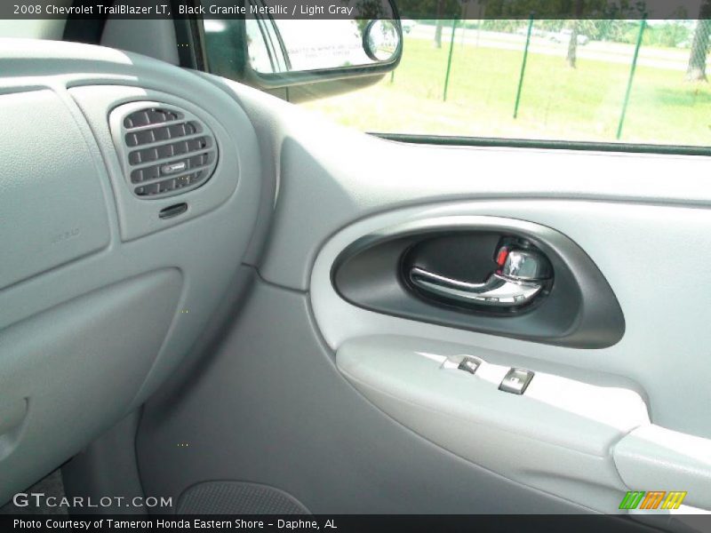 Black Granite Metallic / Light Gray 2008 Chevrolet TrailBlazer LT