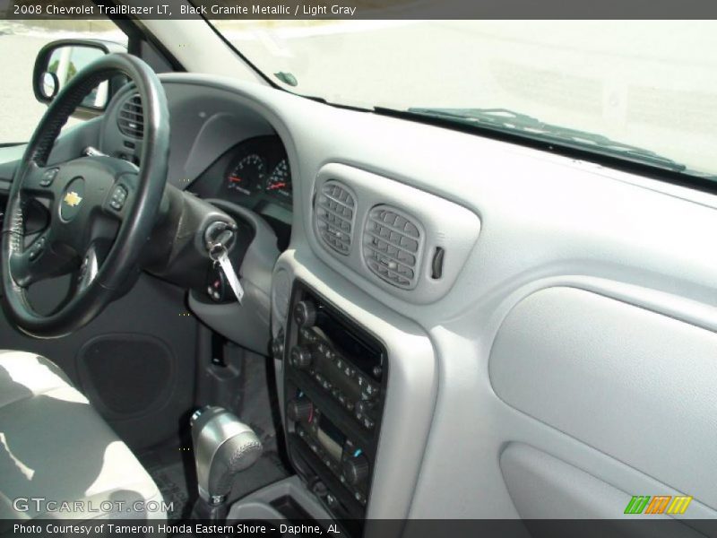 Black Granite Metallic / Light Gray 2008 Chevrolet TrailBlazer LT