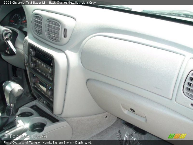 Black Granite Metallic / Light Gray 2008 Chevrolet TrailBlazer LT
