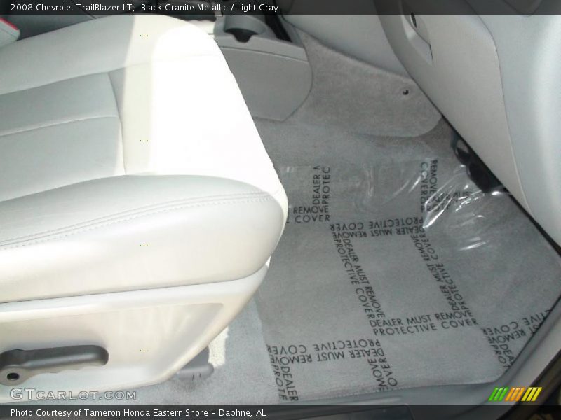 Black Granite Metallic / Light Gray 2008 Chevrolet TrailBlazer LT