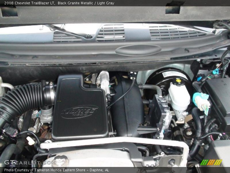 Black Granite Metallic / Light Gray 2008 Chevrolet TrailBlazer LT