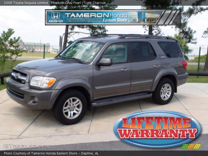 Phantom Gray Pearl / Light Charcoal 2006 Toyota Sequoia Limited