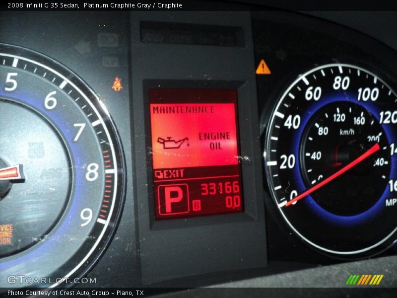 Platinum Graphite Gray / Graphite 2008 Infiniti G 35 Sedan