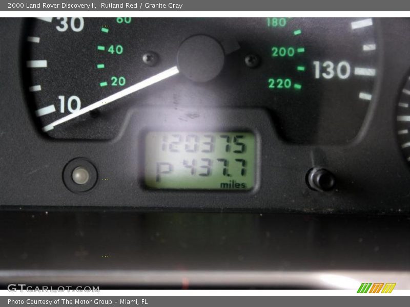 Rutland Red / Granite Gray 2000 Land Rover Discovery II