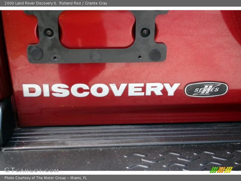 Rutland Red / Granite Gray 2000 Land Rover Discovery II