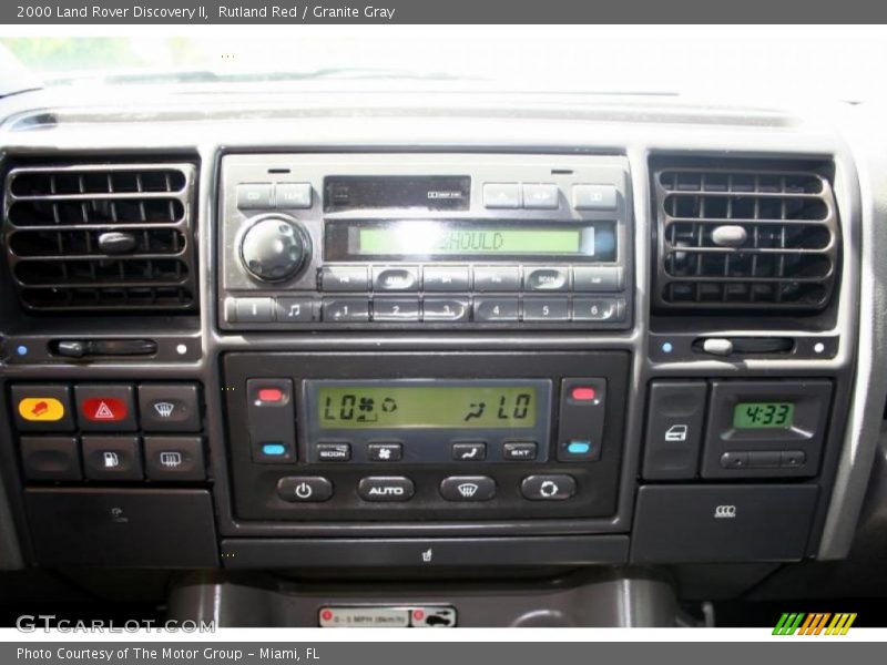 Rutland Red / Granite Gray 2000 Land Rover Discovery II