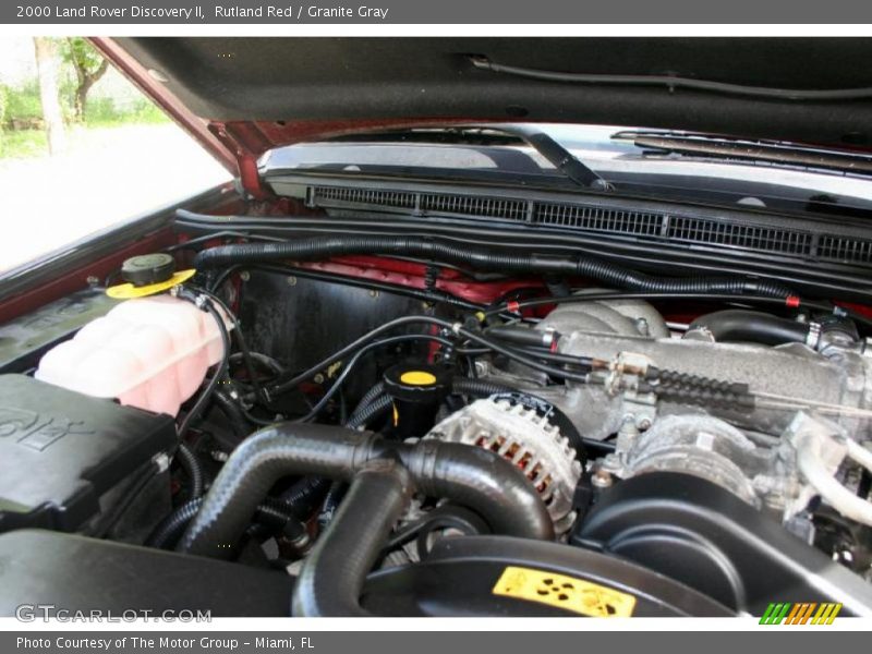 Rutland Red / Granite Gray 2000 Land Rover Discovery II