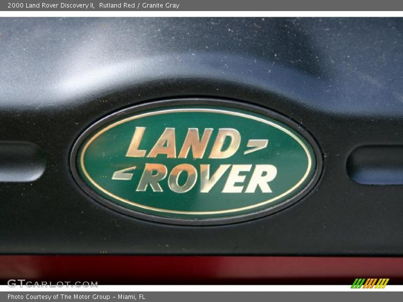 Rutland Red / Granite Gray 2000 Land Rover Discovery II