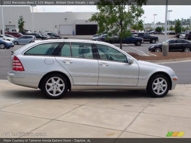 Brilliant Silver Metallic / Ash 2002 Mercedes-Benz C 320 Wagon
