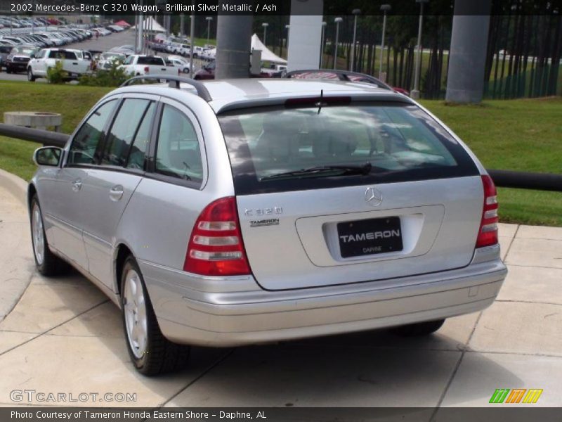 Brilliant Silver Metallic / Ash 2002 Mercedes-Benz C 320 Wagon