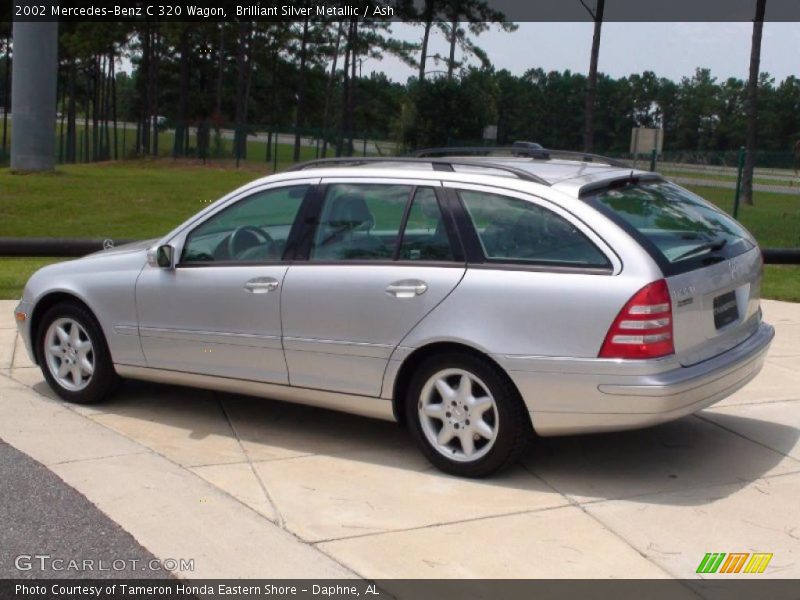 Brilliant Silver Metallic / Ash 2002 Mercedes-Benz C 320 Wagon