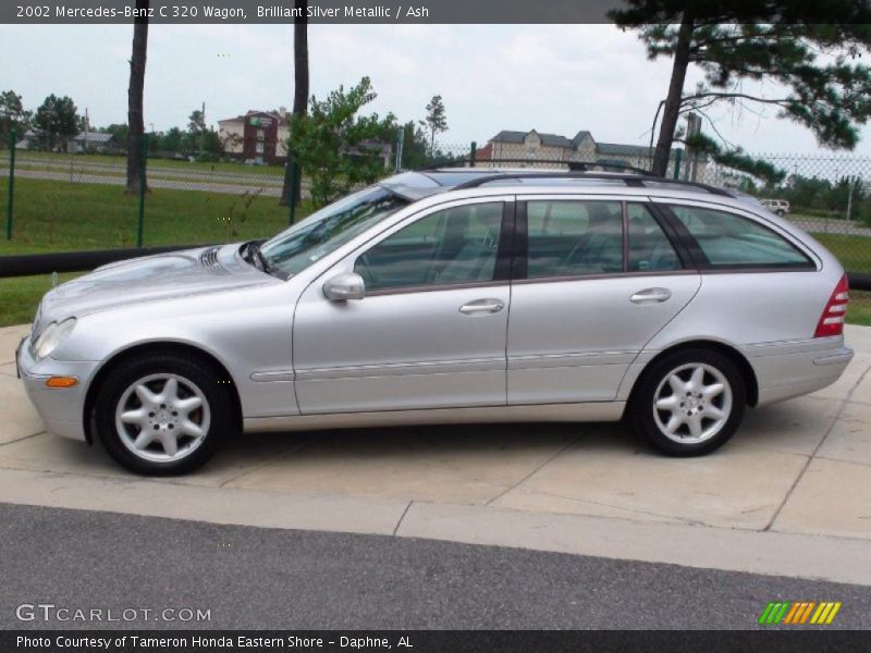 Brilliant Silver Metallic / Ash 2002 Mercedes-Benz C 320 Wagon