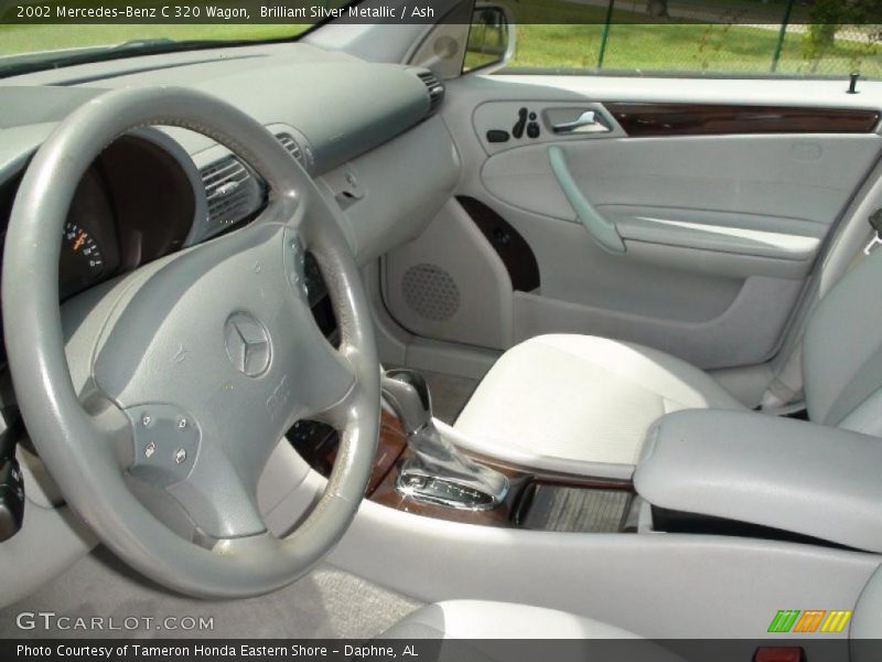 Brilliant Silver Metallic / Ash 2002 Mercedes-Benz C 320 Wagon