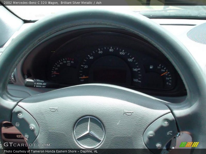 Brilliant Silver Metallic / Ash 2002 Mercedes-Benz C 320 Wagon