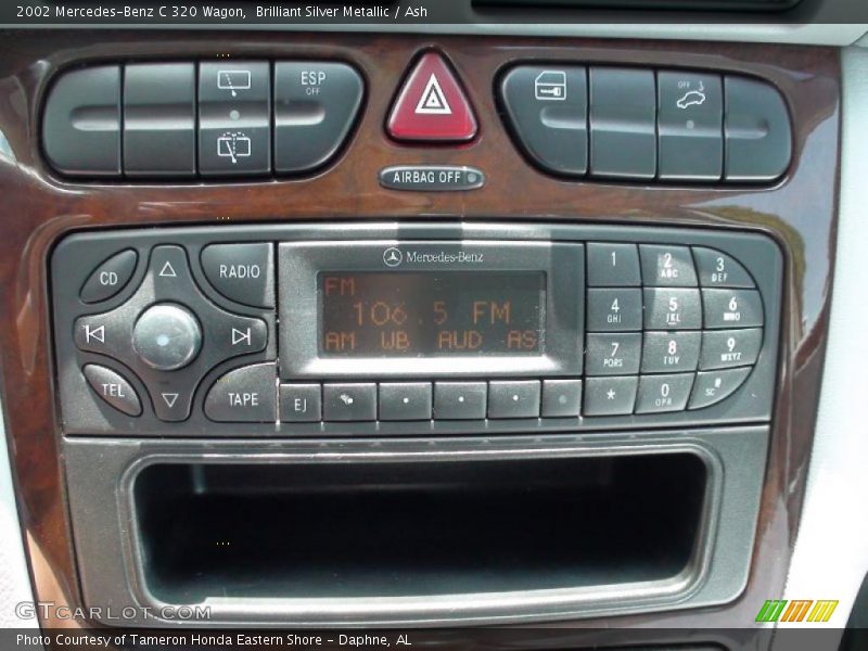 Brilliant Silver Metallic / Ash 2002 Mercedes-Benz C 320 Wagon