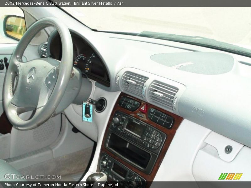 Brilliant Silver Metallic / Ash 2002 Mercedes-Benz C 320 Wagon