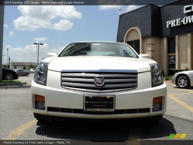 White Diamond / Light Neutral 2004 Cadillac CTS Sedan