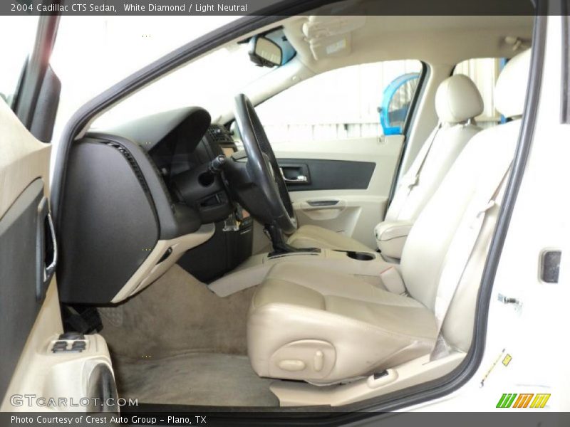 White Diamond / Light Neutral 2004 Cadillac CTS Sedan