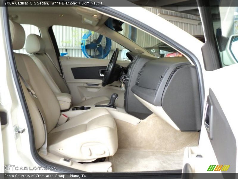 White Diamond / Light Neutral 2004 Cadillac CTS Sedan