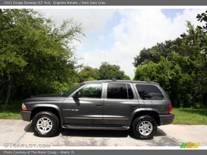Graphite Metallic / Dark Slate Gray 2001 Dodge Durango SLT 4x4