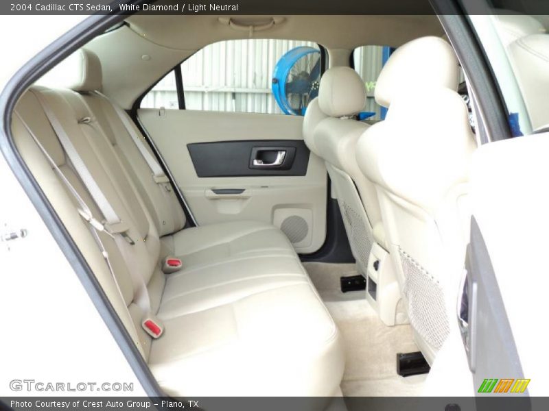 White Diamond / Light Neutral 2004 Cadillac CTS Sedan