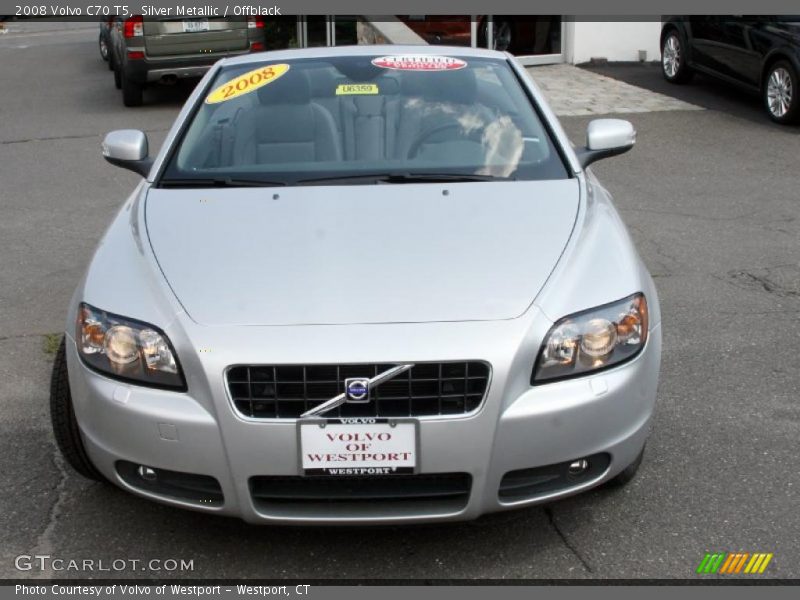 Silver Metallic / Offblack 2008 Volvo C70 T5