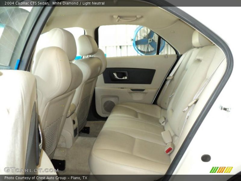 White Diamond / Light Neutral 2004 Cadillac CTS Sedan