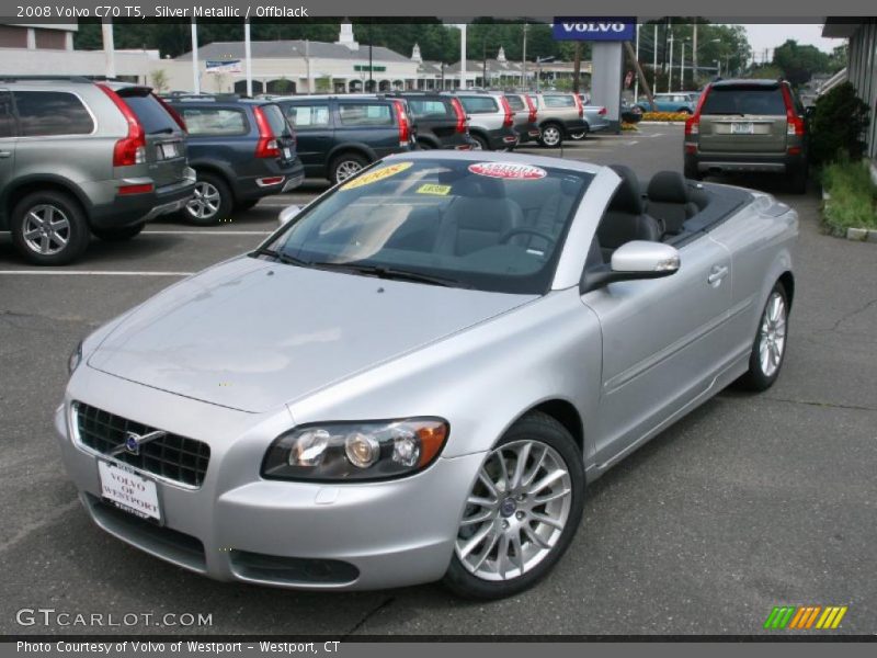 Silver Metallic / Offblack 2008 Volvo C70 T5
