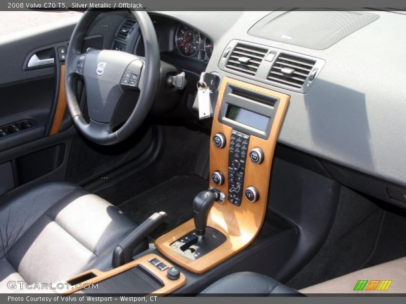 Silver Metallic / Offblack 2008 Volvo C70 T5