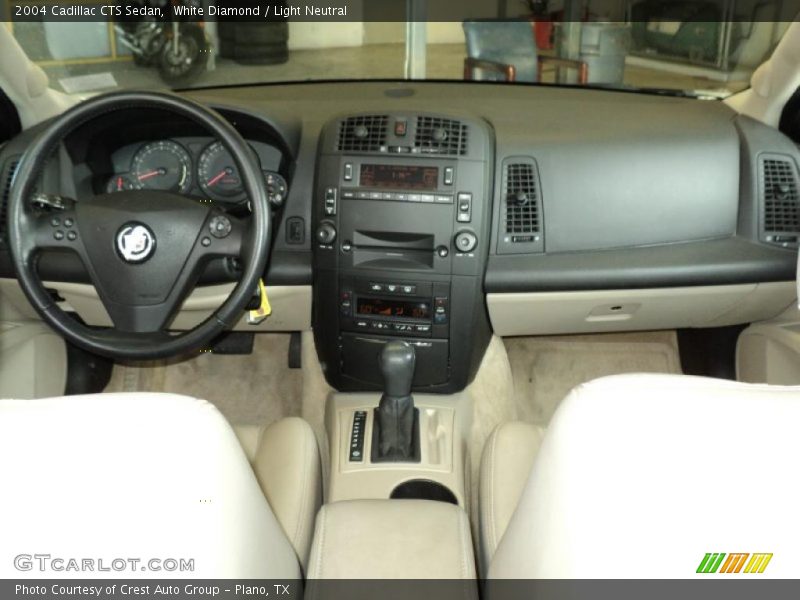 White Diamond / Light Neutral 2004 Cadillac CTS Sedan