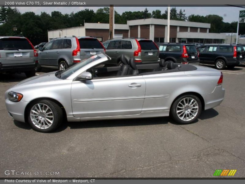 Silver Metallic / Offblack 2008 Volvo C70 T5