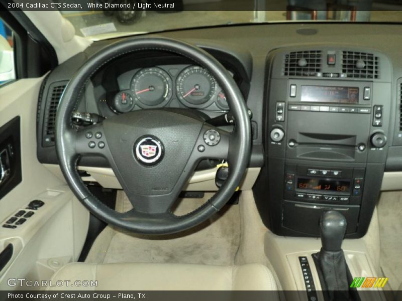 White Diamond / Light Neutral 2004 Cadillac CTS Sedan