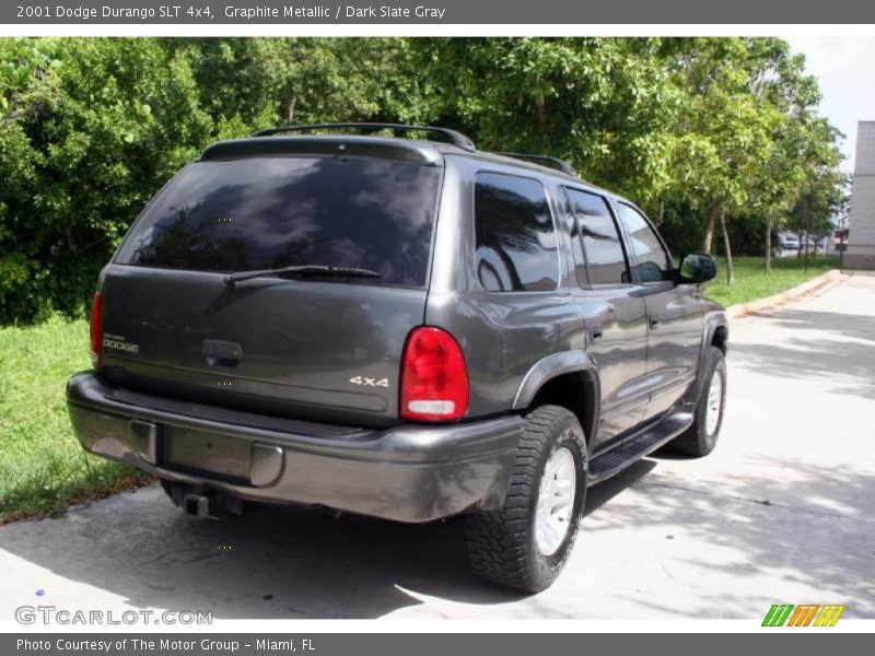 Graphite Metallic / Dark Slate Gray 2001 Dodge Durango SLT 4x4