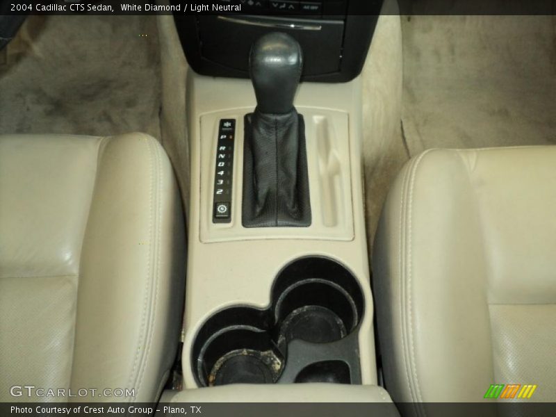 White Diamond / Light Neutral 2004 Cadillac CTS Sedan