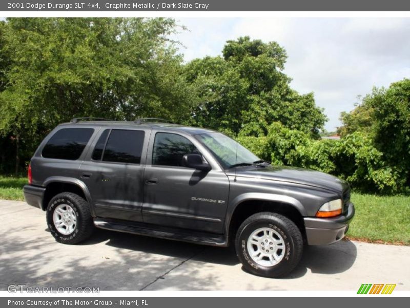 Graphite Metallic / Dark Slate Gray 2001 Dodge Durango SLT 4x4